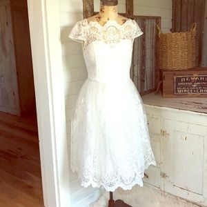 ModCloth mini wedding dress